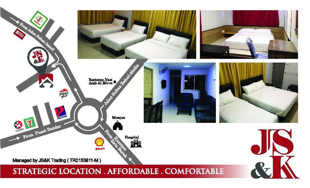 Js&K Homestay Kuala Terengganu Exterior foto